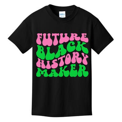Pretty cute future black history maker aka funny tee Kids T-Shirt