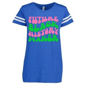 Pretty cute future black history maker aka funny tee Enza Ladies Jersey Football T-Shirt