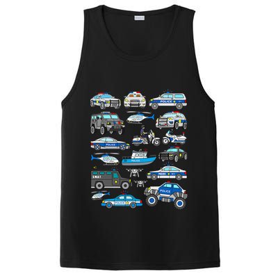 Police Car For Cop Vehicles SWAT Truck PosiCharge Competitor Tank