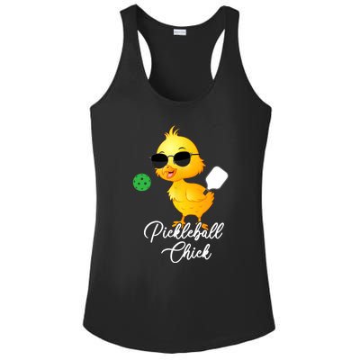 Pickleball Chick Funny Meme Pickleball Ladies PosiCharge Competitor Racerback Tank