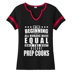 Prep Cook Funny Personalized Gift Ladies Halftime Notch Neck Tee