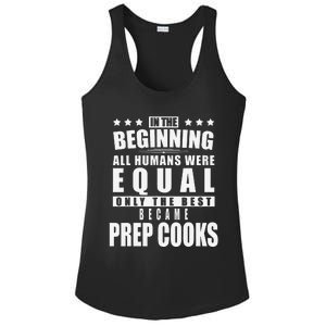 Prep Cook Funny Personalized Gift Ladies PosiCharge Competitor Racerback Tank