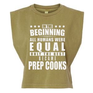 Prep Cook Funny Personalized Gift Garment-Dyed Women's Muscle Tee