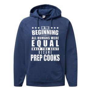 Prep Cook Funny Personalized Gift Performance Fleece Hoodie