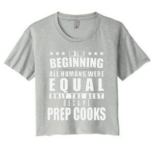 Prep Cook Funny Personalized Gift Women's Crop Top Tee