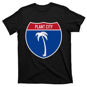 Plant City Florida FL Interstate Highway Vacation Souvenir T-Shirt