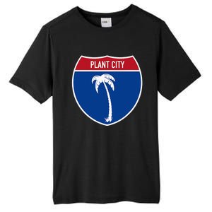 Plant City Florida FL Interstate Highway Vacation Souvenir Tall Fusion ChromaSoft Performance T-Shirt