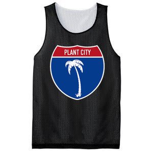 Plant City Florida FL Interstate Highway Vacation Souvenir Mesh Reversible Basketball Jersey Tank