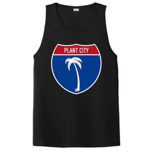 Plant City Florida FL Interstate Highway Vacation Souvenir PosiCharge Competitor Tank