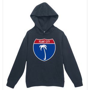 Plant City Florida FL Interstate Highway Vacation Souvenir Urban Pullover Hoodie