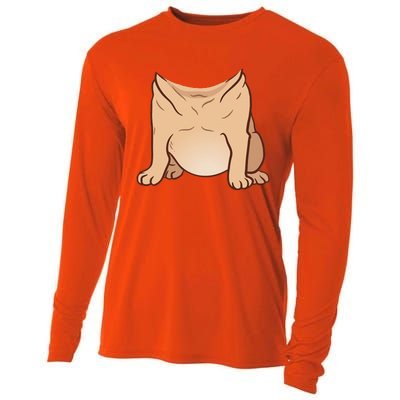 Pug Costume For Halloween Animal Body Cosplay Cooling Performance Long Sleeve Crew