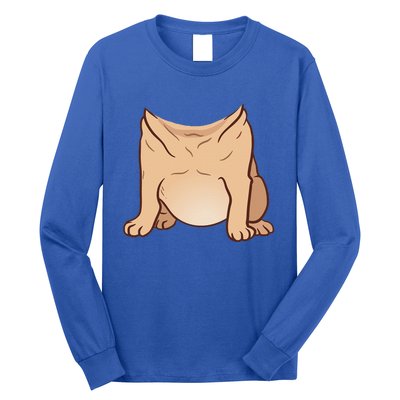 Pug Costume For Halloween Animal Body Cosplay Long Sleeve Shirt