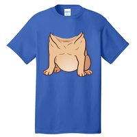 Pug Costume For Halloween Animal Body Cosplay Tall T-Shirt