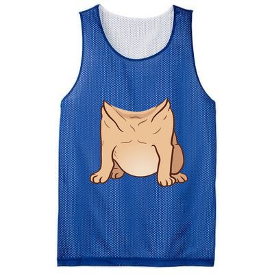 Pug Costume For Halloween Animal Body Cosplay Mesh Reversible Basketball Jersey Tank