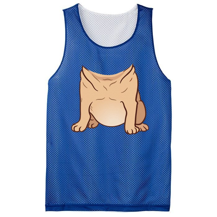 Pug Costume For Halloween Animal Body Cosplay Mesh Reversible Basketball Jersey Tank