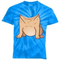 Pug Costume For Halloween Animal Body Cosplay Kids Tie-Dye T-Shirt