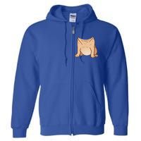 Pug Costume For Halloween Animal Body Cosplay Full Zip Hoodie