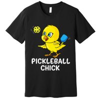 Pickleball Chick, funny pickleball Premium T-Shirt