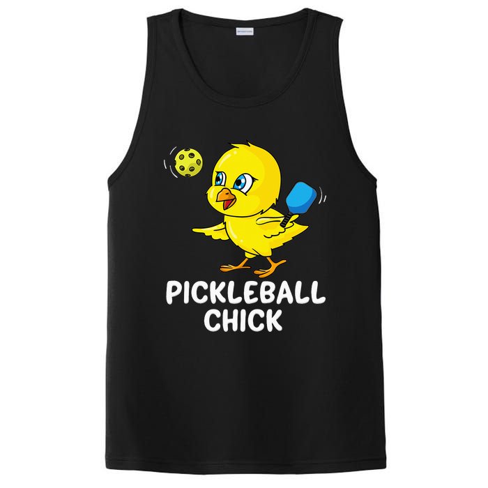 Pickleball Chick, funny pickleball PosiCharge Competitor Tank