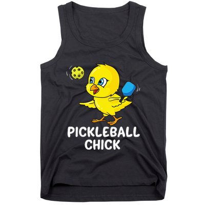 Pickleball Chick, funny pickleball Tank Top