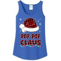 Poppop Claus Funny Matching Family Christmas Pajamas Funny Gift Ladies Essential Tank