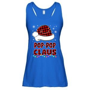 Poppop Claus Funny Matching Family Christmas Pajamas Funny Gift Ladies Essential Flowy Tank