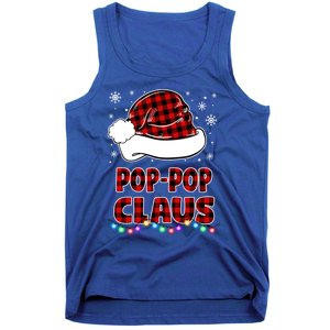 Poppop Claus Funny Matching Family Christmas Pajamas Funny Gift Tank Top