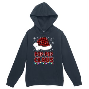 Poppop Claus Funny Matching Family Christmas Pajamas Funny Gift Urban Pullover Hoodie