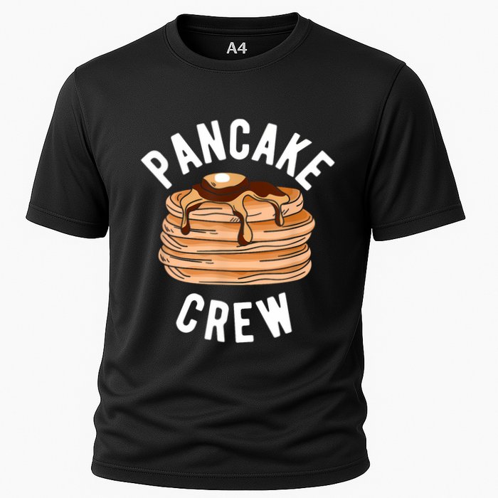 Pancake Crew Funny Pancake Performance Shirt