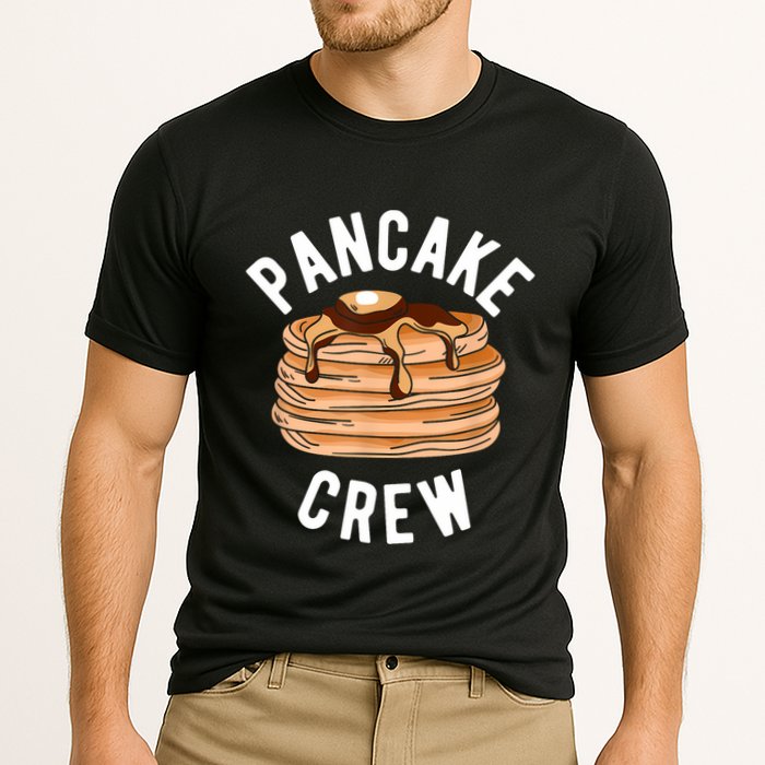 Pancake Crew Funny Pancake Performance Shirt