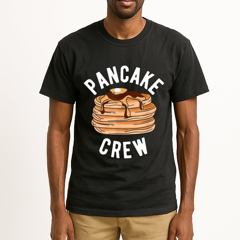 Pancake Crew Funny Pancake Tall T-Shirt