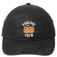 Pancake Crew Funny Pancake 7-Panel Snapback Hat
