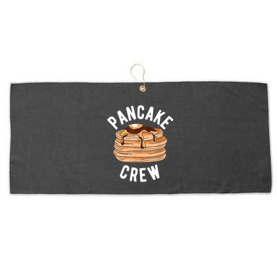 Pancake Crew Funny Pancake Large Microfiber Waffle Golf Towel