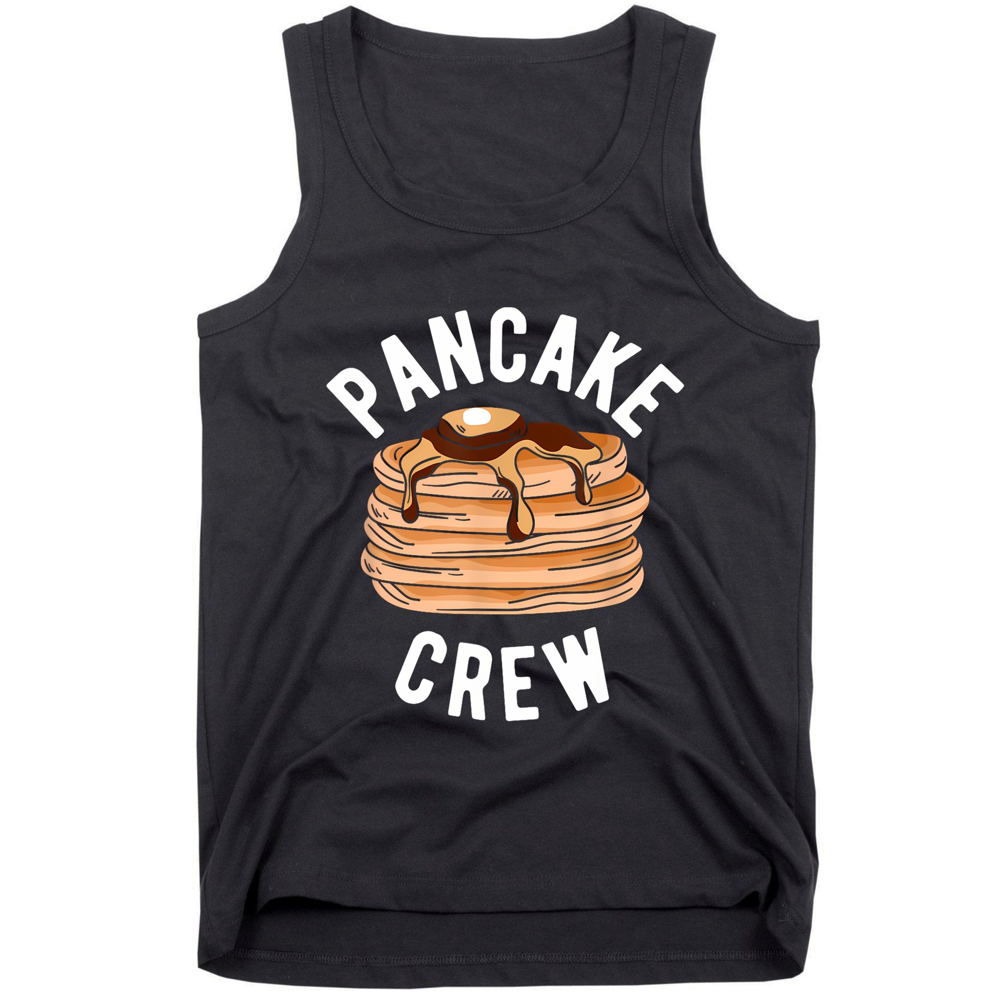 Pancake Crew Funny Pancake Tank Top