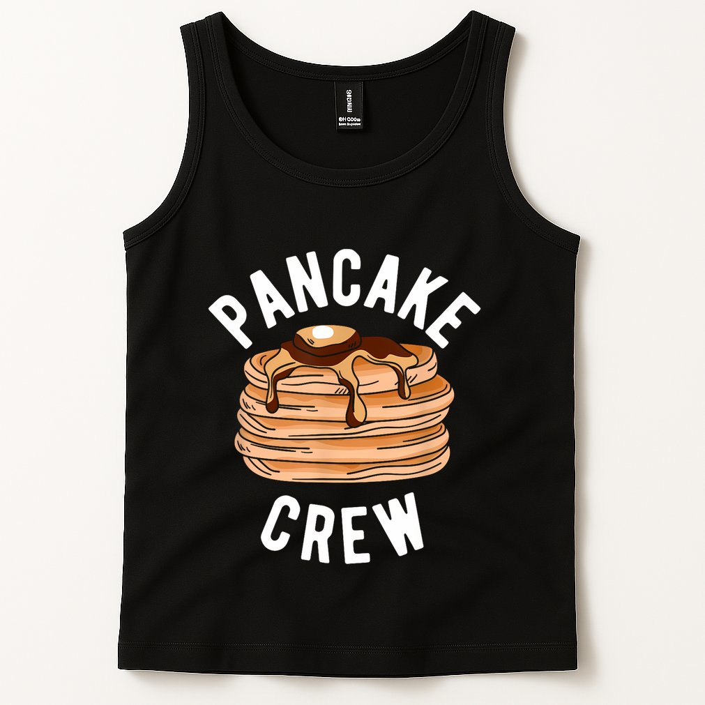 Pancake Crew Funny Pancake Tank Top