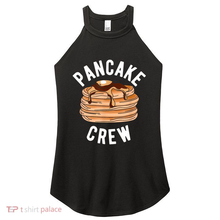 Pancake Crew Funny Pancake Women's Perfect Tri Rocker Tank