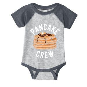 Pancake Crew Funny Pancake Infant Baby Jersey Bodysuit