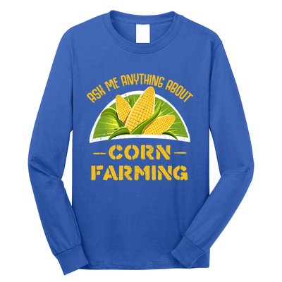 Proud Corn Farmer Cool Agriculture Crop Farm Love Farming Gift Long Sleeve Shirt