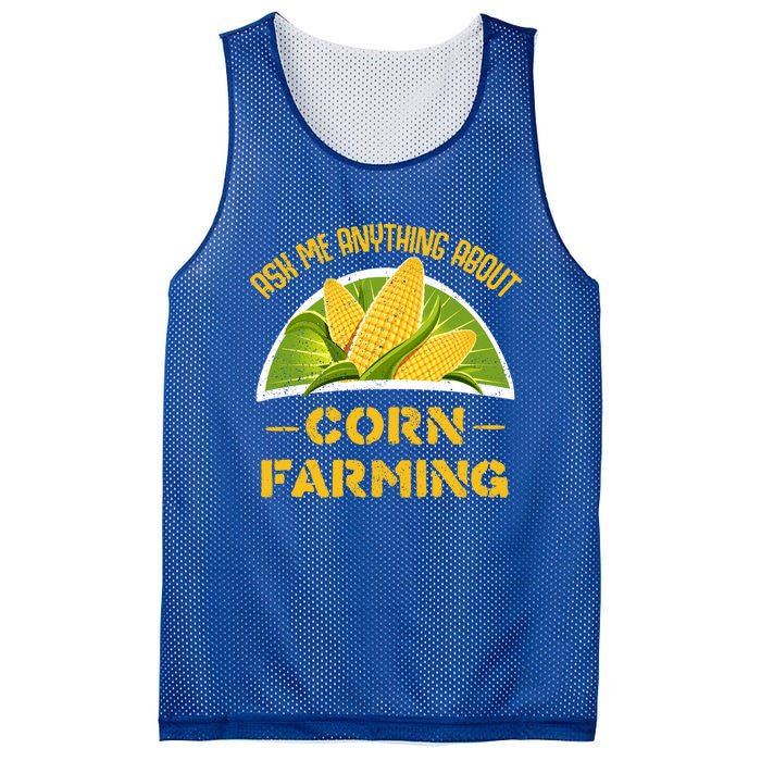 Proud Corn Farmer Cool Agriculture Crop Farm Love Farming Gift Mesh Reversible Basketball Jersey Tank