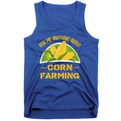 Proud Corn Farmer Cool Agriculture Crop Farm Love Farming Gift Tank Top