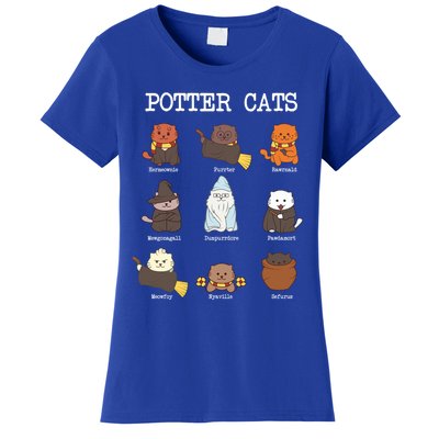 Potter Cats Funny Funny Gift For Cat Lovers Gift Women's T-Shirt