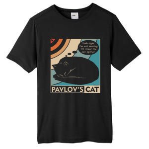 Pavlovs Cat Funny Psychology (Clr) Tall Fusion ChromaSoft Performance T-Shirt