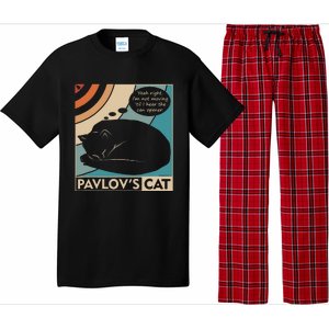 Pavlovs Cat Funny Psychology (Clr) Pajama Set