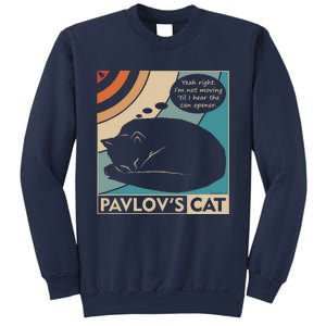 Pavlovs Cat Funny Psychology (Clr) Sweatshirt