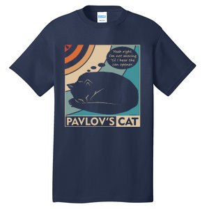 Pavlovs Cat Funny Psychology (Clr) Tall T-Shirt