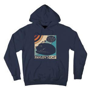 Pavlovs Cat Funny Psychology (Clr) Tall Hoodie