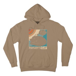 Pavlovs Cat Funny Psychology (Clr) Hoodie