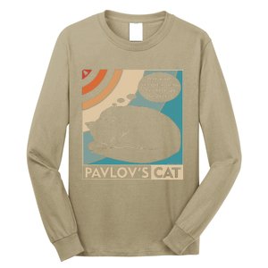 Pavlovs Cat Funny Psychology (Clr) Long Sleeve Shirt