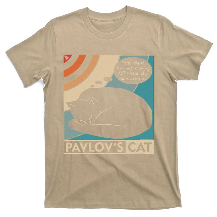 Pavlovs Cat Funny Psychology (Clr) T-Shirt