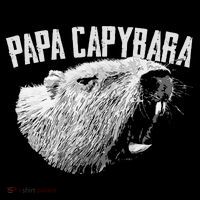 Papa Capybara Father Day Capybara Mesh Reversible Basketball Jersey Tank